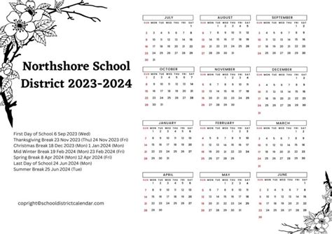 North Vancouver School District Calendar 2024 25 - Manon Rubetta