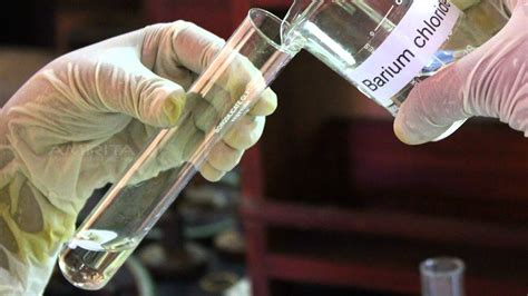 Reaction Between Sodium Sulphate and Barium Chloride Solution - MeitY ...