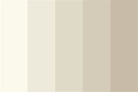 Coffee Cream Color Palette