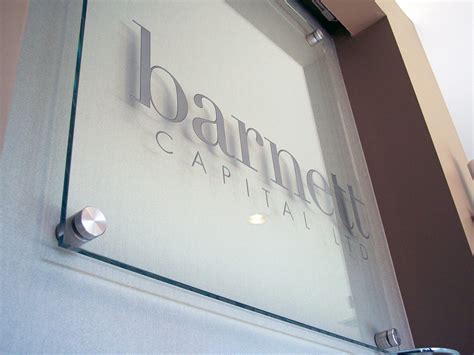 Etched Glass Signs | Frosted Glass Signage | Impact Signs