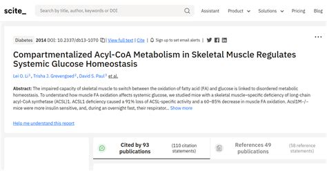 Compartmentalized Acyl-CoA Metabolism in Skeletal Muscle Regulates ...