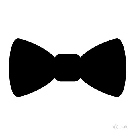 Bowtie Silhouette Clip Art Free PNG Image｜Illustoon