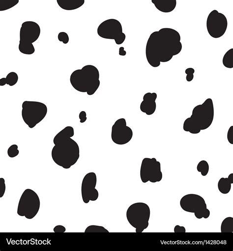 Dalmatian pattern Royalty Free Vector Image - VectorStock