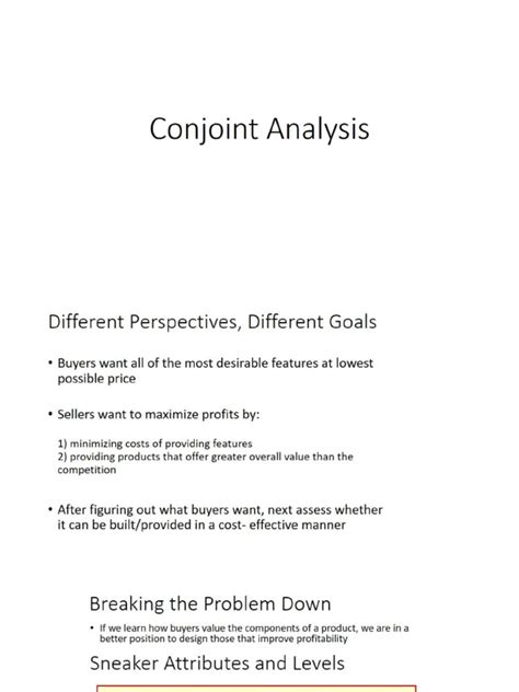 Conjoint Analysis | PDF