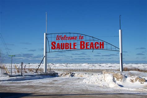 Sauble beach winter | Inviting Sauble Beach in winter | James | Flickr