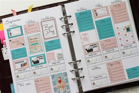 Kokiri auf Eis: Free Planner Inserts for your Filofax - Erin Condren ...