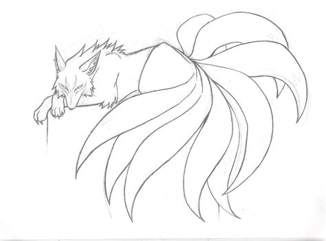 Download Kitsune Drawing | Drawing Skill