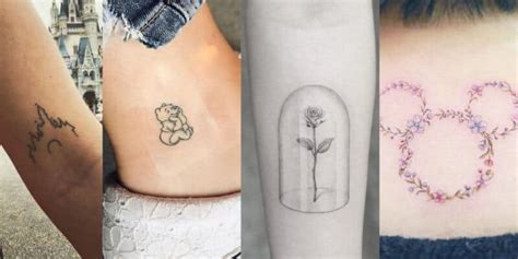 Minimalist Disney Tattoos That Will Have You Craving Fresh Ink - Inside ...