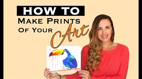 How to Make Prints of Your Art - YouTube