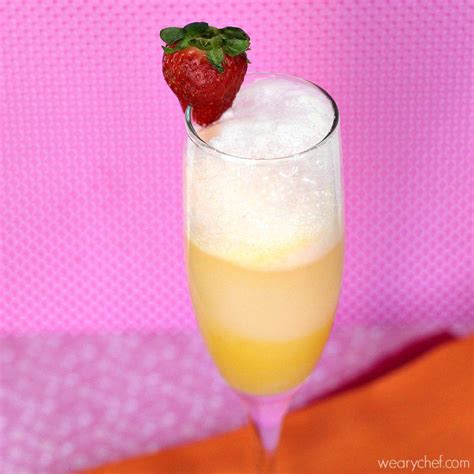 Momosas: A Mocktail Recipe! - The Weary Chef