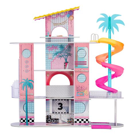 LOL Surprise OMG House of Surprises - New Real Wood Doll House with 85 ...