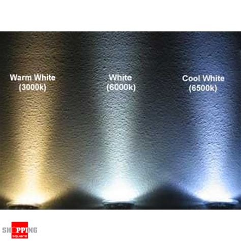 Cool White (6500K) 5W 12V MR16 LED Downlight Bright Lamp Bulb Lighting ...