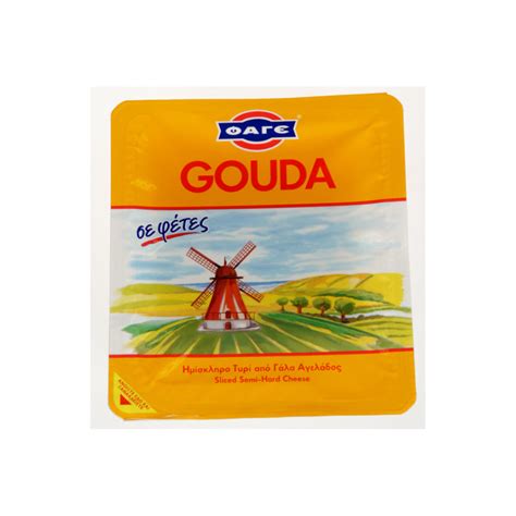 Gouda Cheese slices 200 gr – Homeline