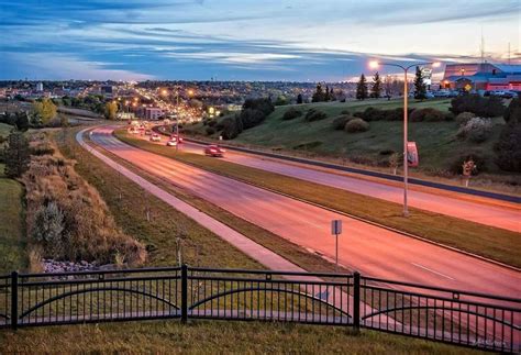 Magical Minot, North Dakota at Night