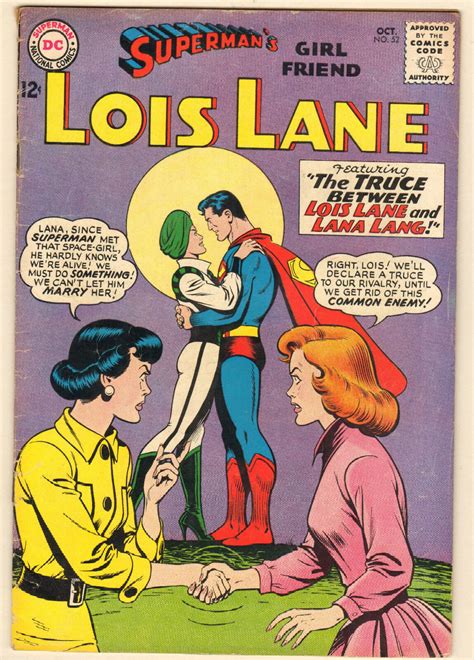 Superman's Girlfriend Lois Lane #52 - Lana Lang App - 1964 (Grade 5.0 ...