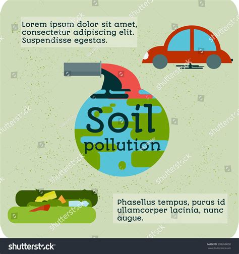 Soil Pollution Poster 스톡 벡터(로열티 프리) 398268058 | Shutterstock