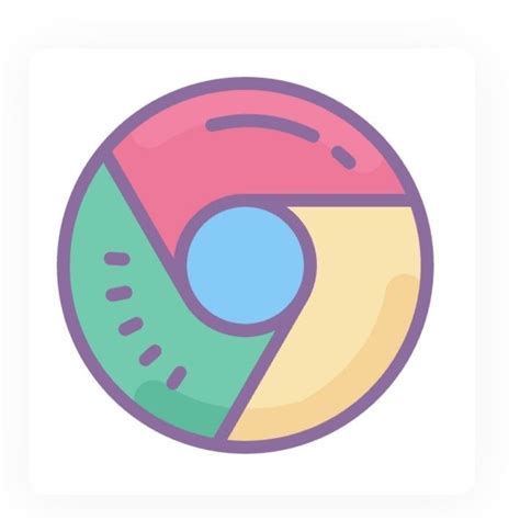 the logo for google's new app, which is designed to look like a pie