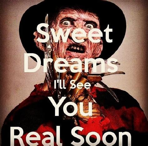 Sweet dreams ... Freddy Kruger! | Scary movies, Freddy krueger, Freddy