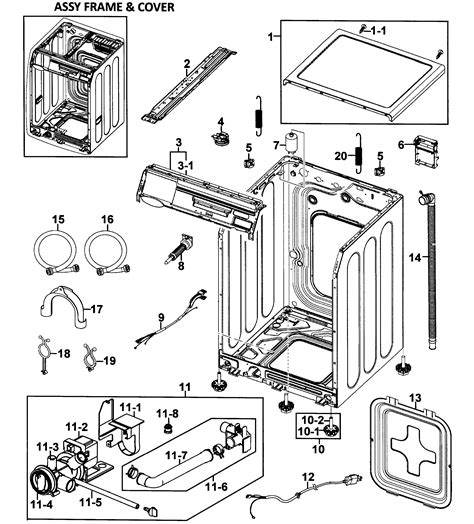 Samsung Washing Machine Parts Manual