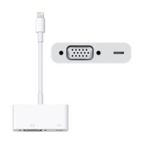 Apple Lightning to VGA Adapter (MD825ZM/A) - White | Xcite Alghanim ...