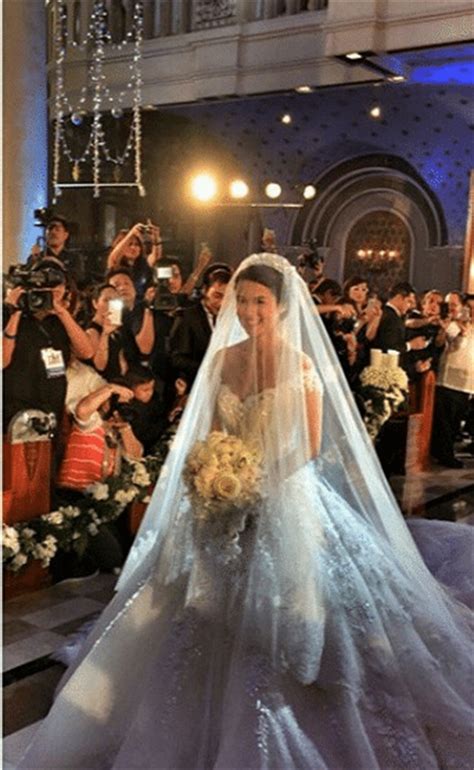 JUST IN: Marian Rivera's Wedding Gown by Michael Cinco #DongYanWedding ...