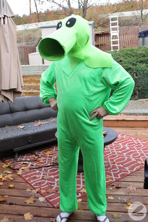 Plants Vs Zombies Pea Shooter Costume