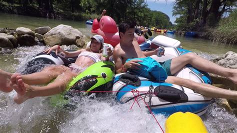 Tubing the Frio River with Cole, Ally, Elijah and Abram. - YouTube