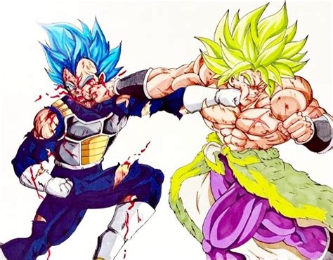 Vegeta vs broly | Anime dragon ball super, Anime dragon ball, Dragon ...