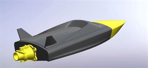 3D Printed RC jet boat by sergey2484 | Pinshape