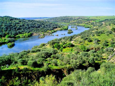 Rio Guadiana na Espanha