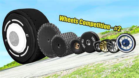 Wheels Competition #2 - Who is better? - Beamng drive - YouTube