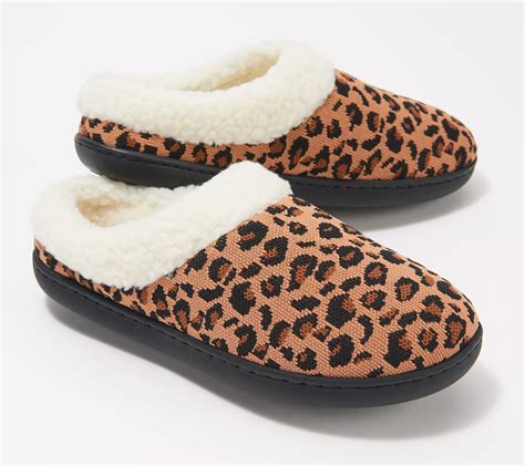 "As Is" Clarks Cloudsteppers Women's Knit Slippers - Lenox Dream - QVC.com