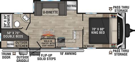 2019 Bunkhouse Travel Trailer Floor Plans | Viewfloor.co