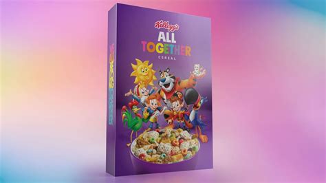 Kellogg's new All Together Cereal features 6 cereal, mascots