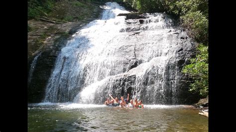 Helton Creek Falls Swimming Hole - YouTube