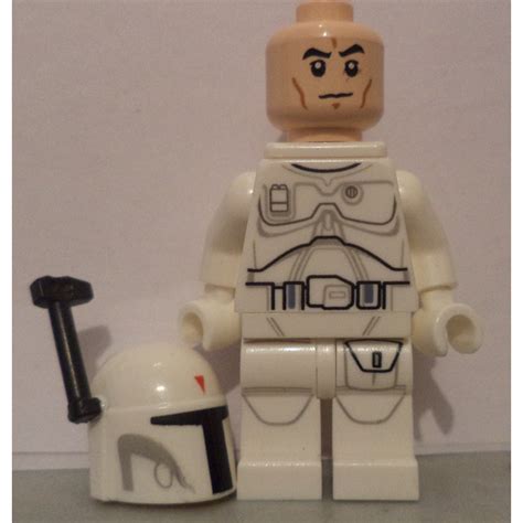 LEGO White prototype Boba Fett Minifigure | Brick Owl - LEGO Marketplace