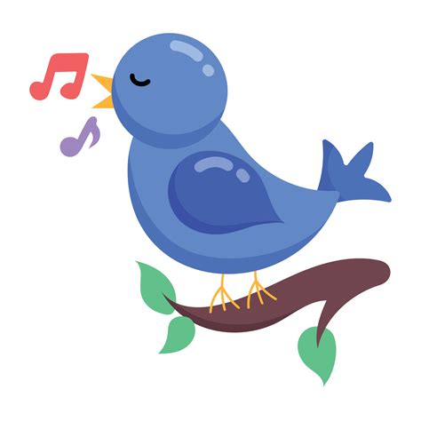 Birds Singing Clipart