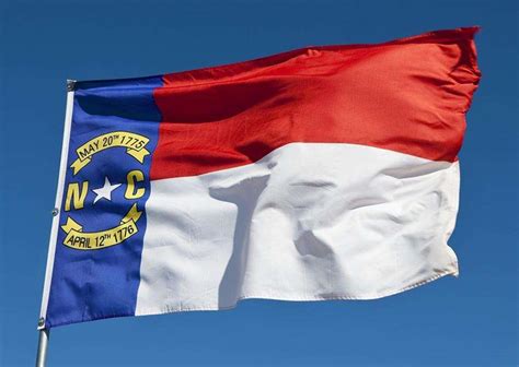 North Carolina State Flags - Nylon & Polyester - 2' x 3' to 5' x 8 ...