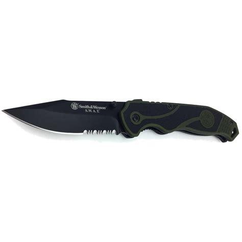 Smith & Wesson® 1100058 SWAT II Clip Point Folding Knife | Smith & Wesson