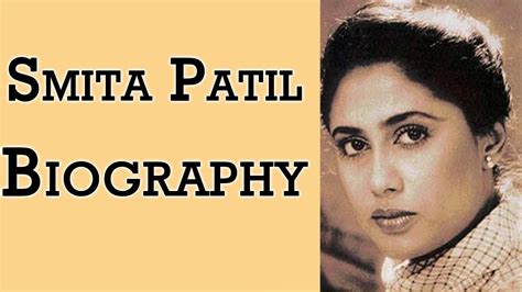 Smita Patil - Biography - YouTube