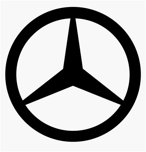 Mercedes Logo Black And White