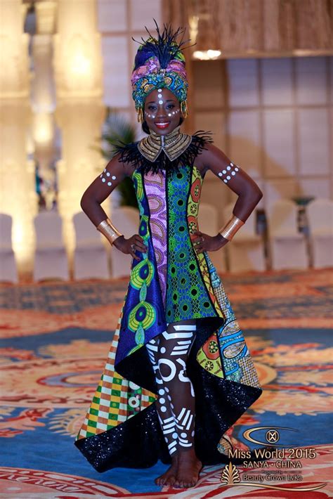 See the African Queens at Miss World 2015 in their Traditional Dance ...