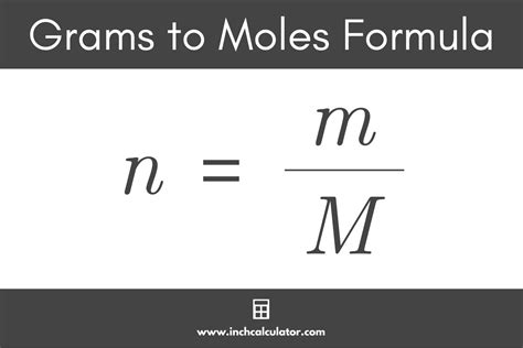 Calculating Moles From Grams