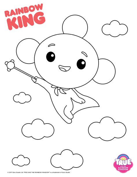 15 Free Printable True And The Rainbow Kingdom Coloring Pages