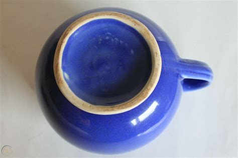 VINTAGE FIESTA WARE TEAPOT - BLUE - Marked USA On Base -EXC!! | #3939608945