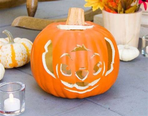 Have a Hawaiian Halloween with a Stitch Pumpkin Carving | Pumpkin ...