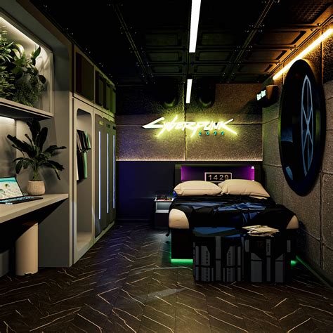 Interior Design: Cyberpunk - Gallery - D5 RENDER FORUM