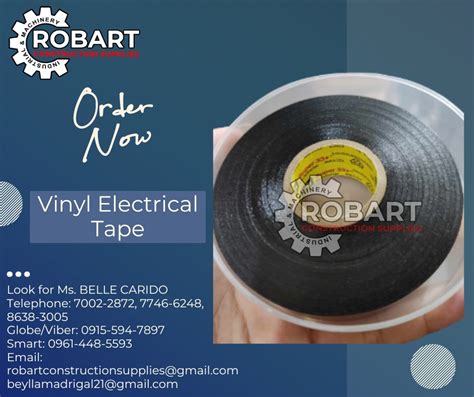 Vinyl Electrical Tape, Commercial & Industrial, Construction Tools ...