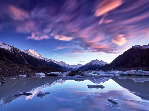 Tasman Lake - New Zealand's Glacial Sunrise | Paul Reiffer - Photographer