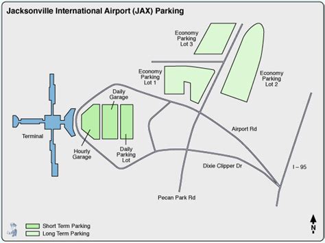 Jacksonville Airport Parking | JAX Airport Long Term Parking Rates & Map